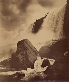 Barker Collection: Niagara Falls, ca. 1888. Creator: George Barker
