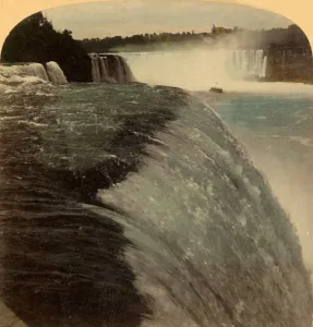 Strohmeyer Amp Prints: Niagara Falls from Prospect Point, U. S. A. 1894. Creator: Unknown