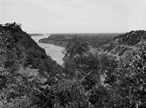 Canyon Prints: Niagara gorge from near Queenstown [sic] Heights
