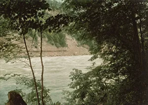 Nature Reserve Prints: Niagara, Gorge from Niagara Glen, c1898. Creator: Unknown