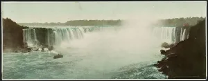 William H Prints: Niagara, the Horseshoe Fall, c1899. Creator: William H. Jackson