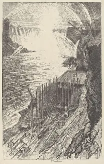 Niagara Rainbows, 1910. Creator: Joseph Pennell