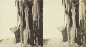 Niagara In Winter, 1860 / 61. Creator: Anthony & Company