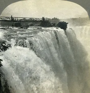 Niagara! Wonder of this western world... Niagara Falls. N.Y. U.S.A