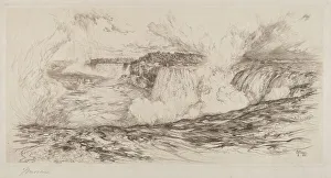 Niagara?From the Canadian Side, 1885. Creator: Thomas Moran