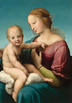 Raphael Gallery: The Niccolini-Cowper Madonna, 1508. Creator: Raphael