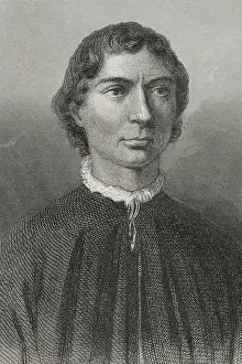 Tuscany Prints: Niccolo Machiavelli, (1469-1527)