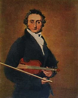 Eckstein Halpaus Gmbh Gallery: Niccolo Paganini 1782-1840, 1934