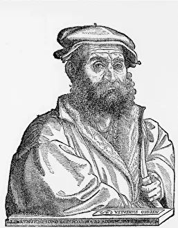 Niccolo Prints: Niccolo Tartaglia, Italian mathematician and mechanician, 1550s
