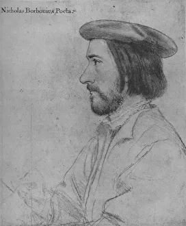 Nicholas Bourbon the Elder, 1535 (1945). Artist: Hans Holbein the Younger Nicholas Bourbon the Elder, 1535 (1945). Artist: Hans Holbein the Younger