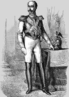 Nikolay Pavlovich Prints: Nicholas, Emperor of Russia age 58, 1854. Creator: Unknown