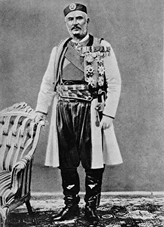 Charles Js Gallery: Nicholas I. King of Montenegro, c1913. Artist: Charles JS Makin