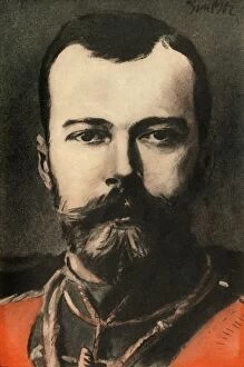 Nicholas II. Czar of Russia, 1910. Creator: Joseph Simpson