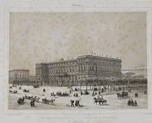 Jules 19th Century Prints: The Nicholas Palace in Saint Petersburg, 1840s