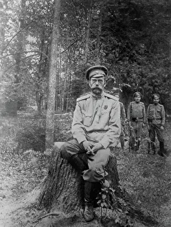 Abdication Prints: Nicholas Romanoff [Romanov], 1917. Creator: Bain News Service