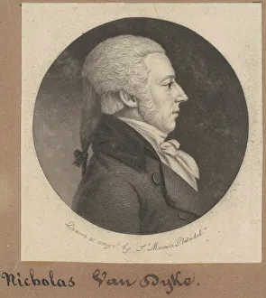 Nicholas Van Dyke, 1802. Creator: Charles Balthazar Julien Fevret de Saint-Mé