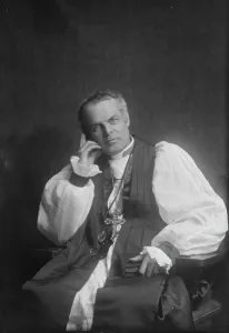 Ecclesiastical Prints: Nichols, Bishop, portrait photograph, 1907 July 16. Creator: Arnold Genthe