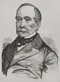 Nicolas Prints: Nicolas Changarnier (1793-1877), French general and politician, 1870. Creator: Unknown