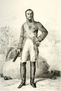 Robert Jacques Francois Faust Prints: Nicolas Charles Oudinot, 1804, (1839). Creator: Francois Pigeot