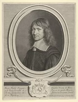 Minister Of Finance Gallery: Nicolas Fouquet, 1661. Creator: Robert Nanteuil