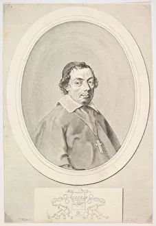 Nicolas De Prints: Nicolas Grillie, Bishop of Uzes. n. d. Creator: Claude Mellan