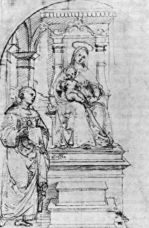 Nimbus Prints: Nicolas De Tolentino, 1913. Artist: Raphael