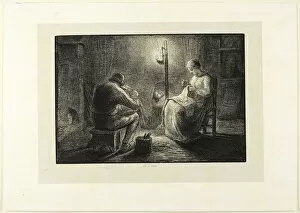 Night, 1860. Creator: Jacques-Adrien Lavieille