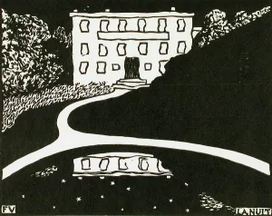 Nighttime Prints: The night, 1895. Creator: Felix Vallotton