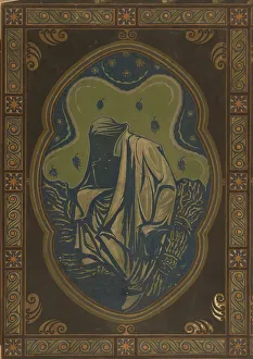 Holst Richard Roland Prints: Night, 1915. Creator: Richard Roland Holst