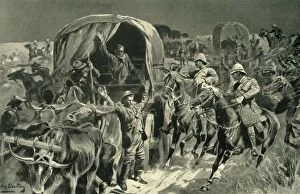 Caxton Publishing Company Collection: Night Attack on a Boer Convoy by Mounted Infantry Under Colonel Williams, 1902. Creator