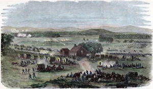 Edwin Gallery: Night of the Battle Cedar Mountain, Culpeper County, Virginia, American Civil War, 9 August 1862