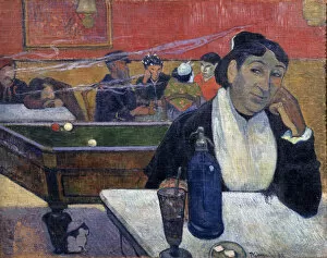 Billiards Gallery: Night Cafe at Arles, 1888. Artist: Paul Gauguin