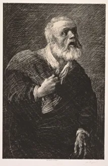 The Night Crier. Creator: Alphonse Legros (French, 1837-1911)