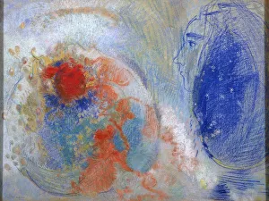 Pastel Prints: Night and Day, 1908-1911. Artist: Odilon Redon