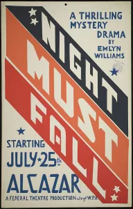 Night Must Fall, San Francisco, 1938. Creator: Unknown