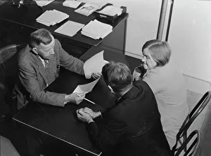 Bureaucracy Prints: Night meeting in the FSA office