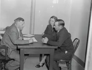 Bureaucracy Prints: Night meeting in the FSA office