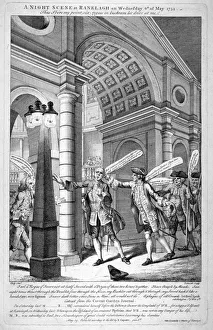 John Hill Prints: A Night Scene at Ranelagh on Wednesday 6th of May 1752