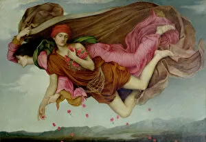 Pre Raphaelite Paintings Gallery: Night and Sleep, 1878
