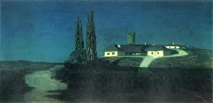 Artia Prints: Night in the Ukraine, 1876, (1965). Creator: Arkhip Ivanovich Kuindzhi