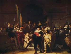 Willem Van Prints: The Night Watch, 1642, (c1915). Artist: Rembrandt Harmensz van Rijn