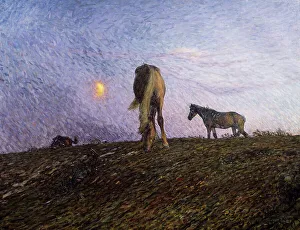 Kreuger Nils Prints: Nightfall, 1904. Creator: Nils Kreuger