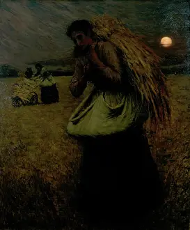 Resourceful Prints: Nightfall (The Gleaners), c1895. Creator: Henry Herbert la Thangue