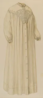 Pleated Prints: Nightgown, 1935 / 1942. Creator: Jean Peszel