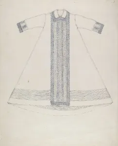 Nightgown, c. 1936. Creator: Evelyn Bailey