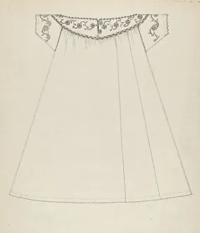Nightgown, c. 1936. Creator: Evelyn Bailey