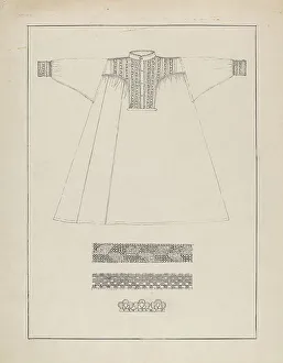 Nightgown, c. 1936. Creator: Evelyn Bailey