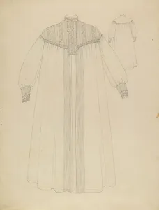 Nightgown, c. 1936. Creator: Rosalia Lane