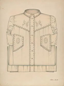 Rex F Bush Prints: Nightgown, c. 1938. Creator: Rex F Bush