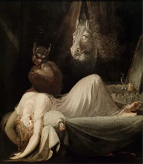 The Nightmare II, 1802. Artist: Fussli (Fuseli), Johann Heinrich (1741-1825) The Nightmare II, 1802. Artist: Fussli (Fuseli), Johann Heinrich (1741-1825)